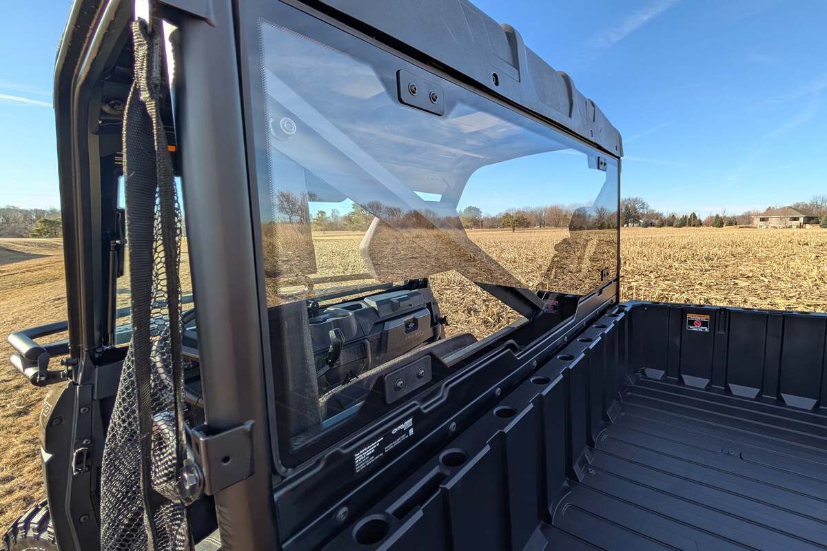 Black River UTV Rear Glass Window