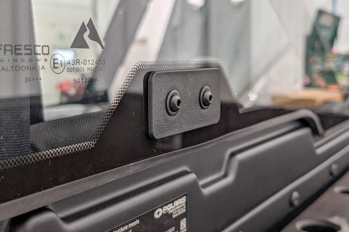 Black River UTV Rear Glass Window