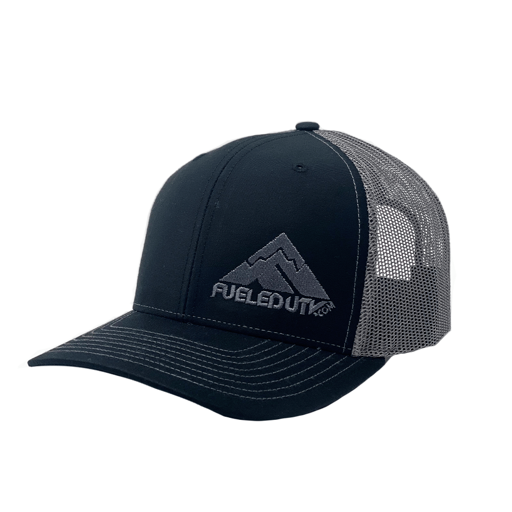 Fueled UTV Snapback Trucker Cap - Black/Grey Steel