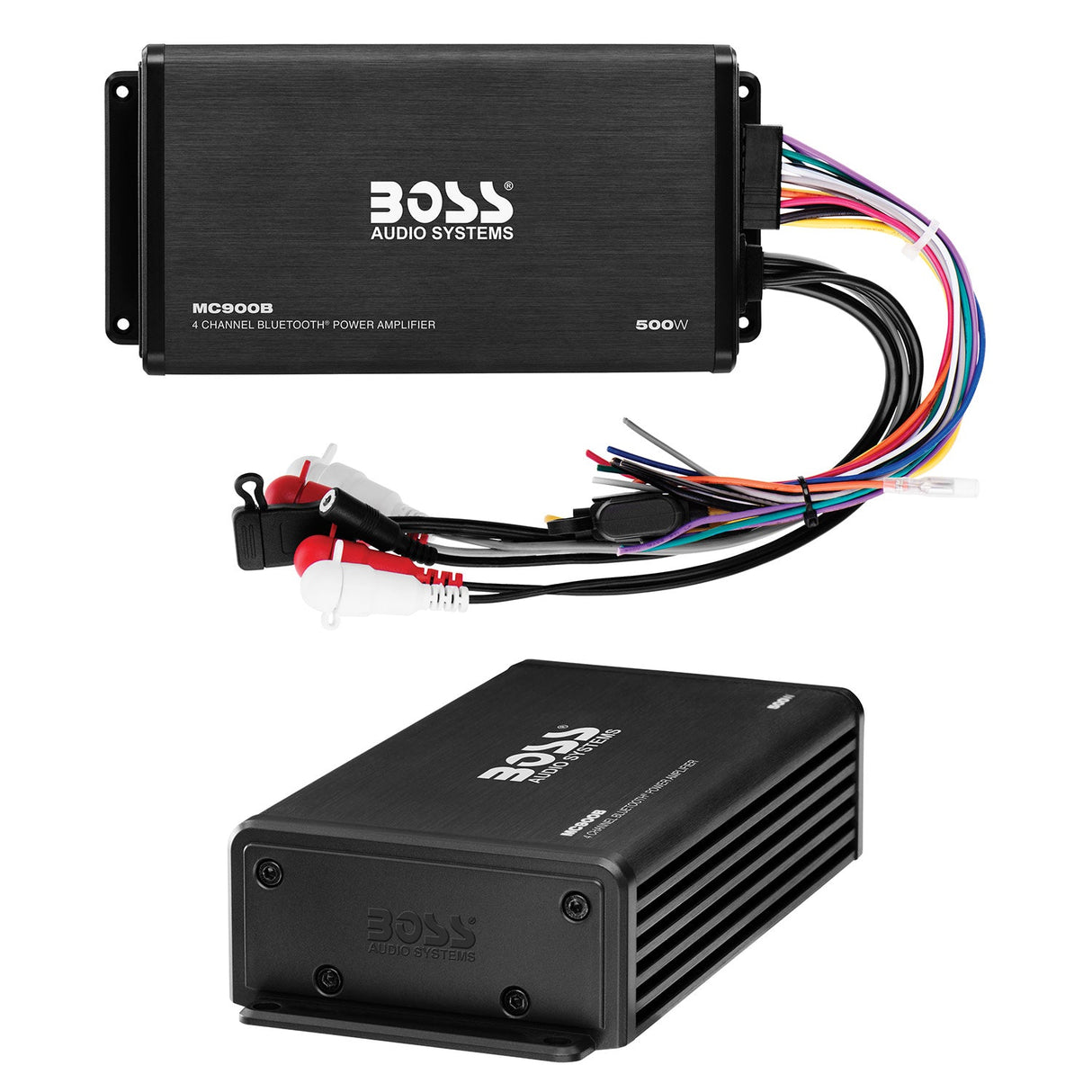 Boss Audio 500W High Output 4 Channel Amplifier Full Range Class A/B