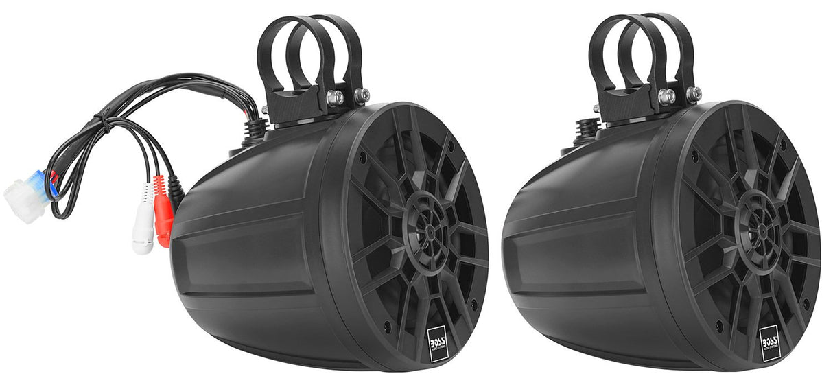 Boss Audio - 6.5" Wake Tower With Built In Amp And BT (Pair)