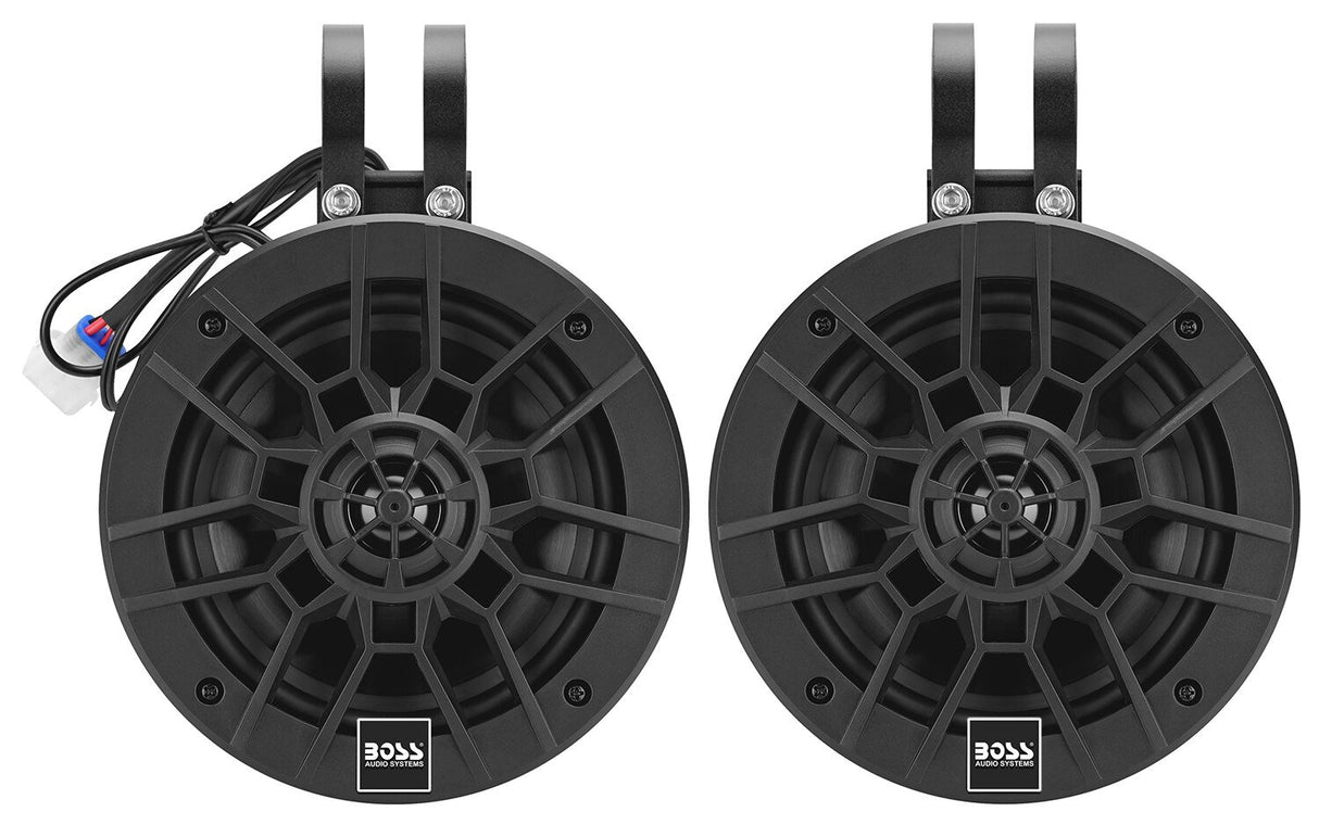 Boss Audio - 6.5" Wake Tower With Built In Amp And BT (Pair)