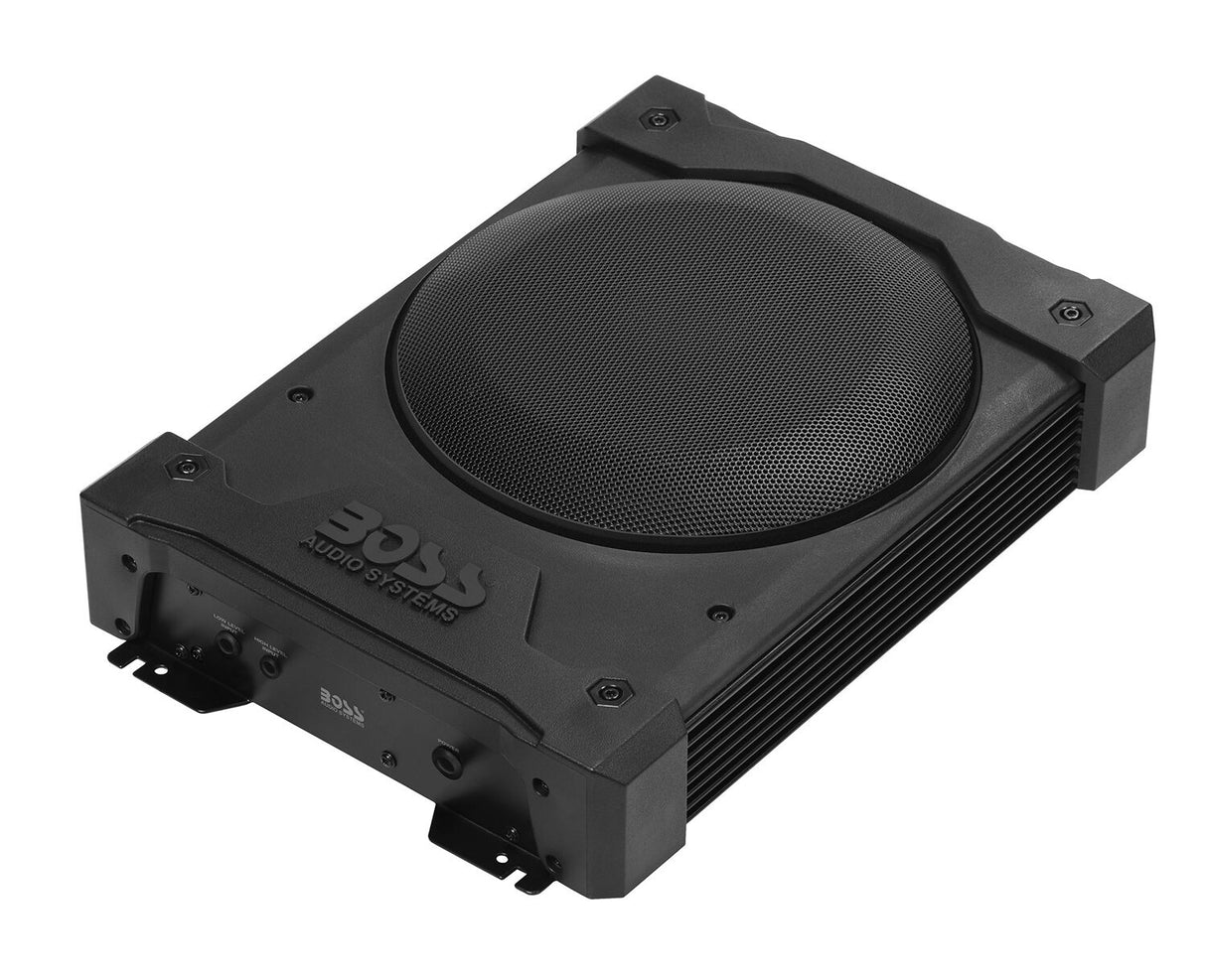 Boss Audio - 8" 800W Amplified Subwoofer System with Enclosure