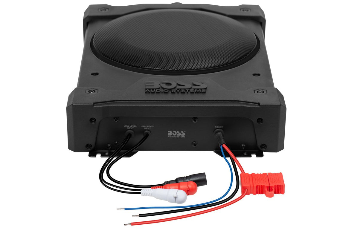 Boss Audio - 8" 800W Amplified Subwoofer System with Enclosure