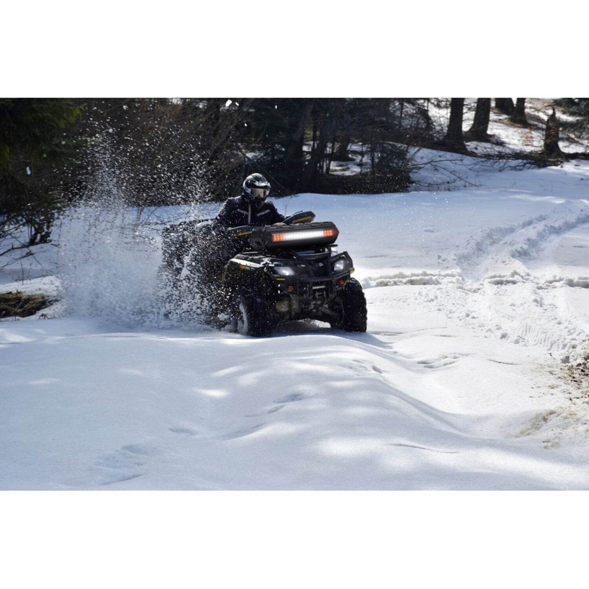 Boss Audio Bluetooth Amplified All Terrain Sound System Features LED Light Bar