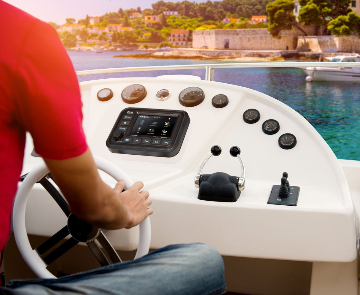 Boss Audio Gauge MECH-LESS Multimedia Player (no CD/DVD) 5" Touchscreen