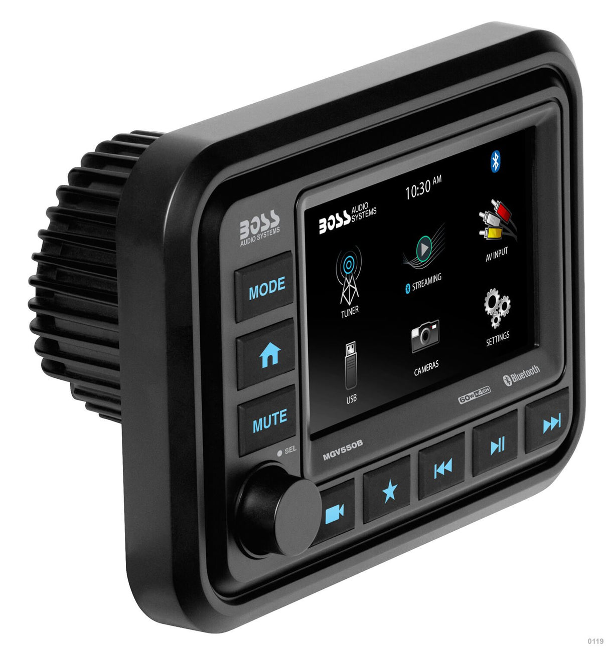 Boss Audio Gauge MECH-LESS Multimedia Player (no CD/DVD) 5" Touchscreen