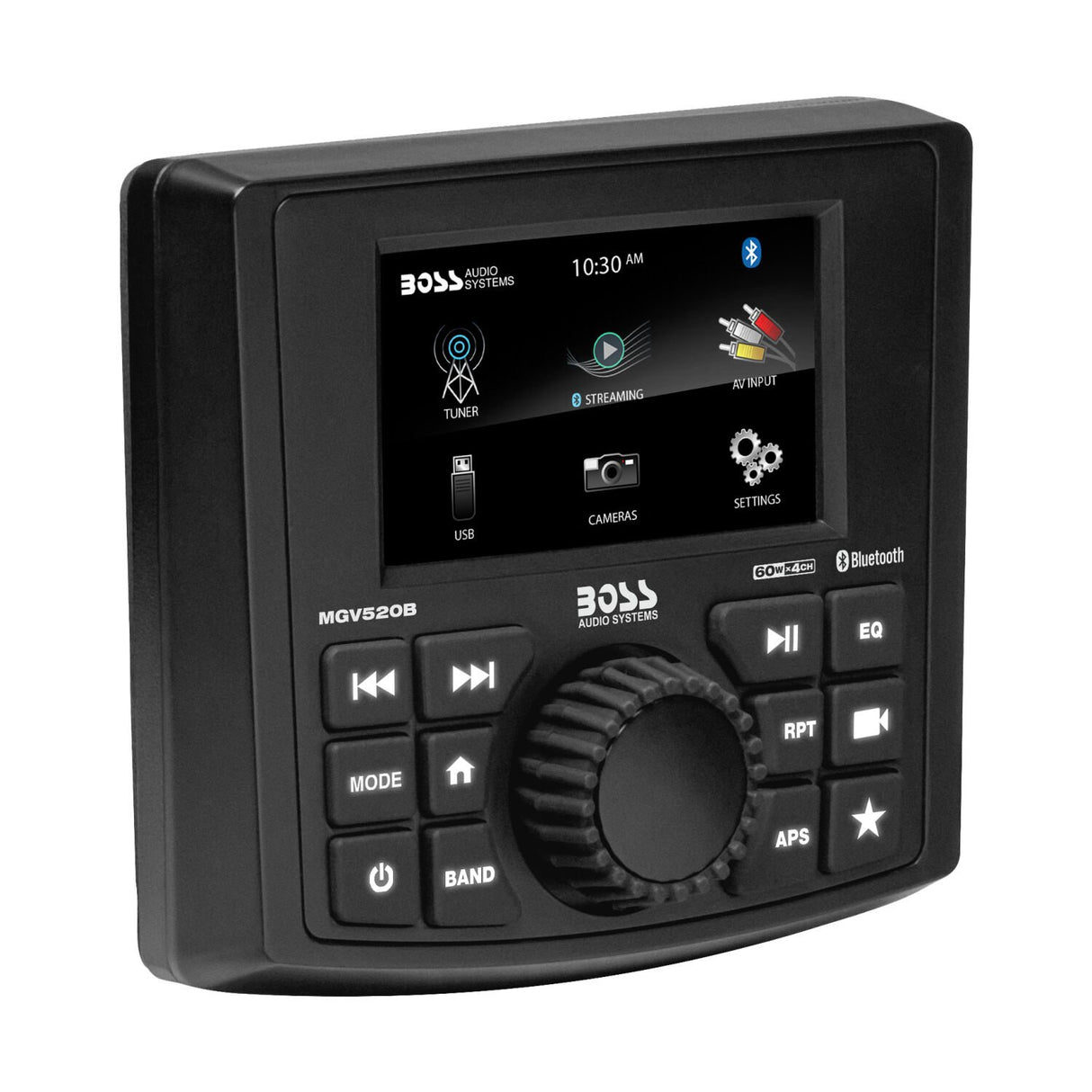 Boss Audio Marine Gauge 3" Screen MECH-LESS Multimedia Player