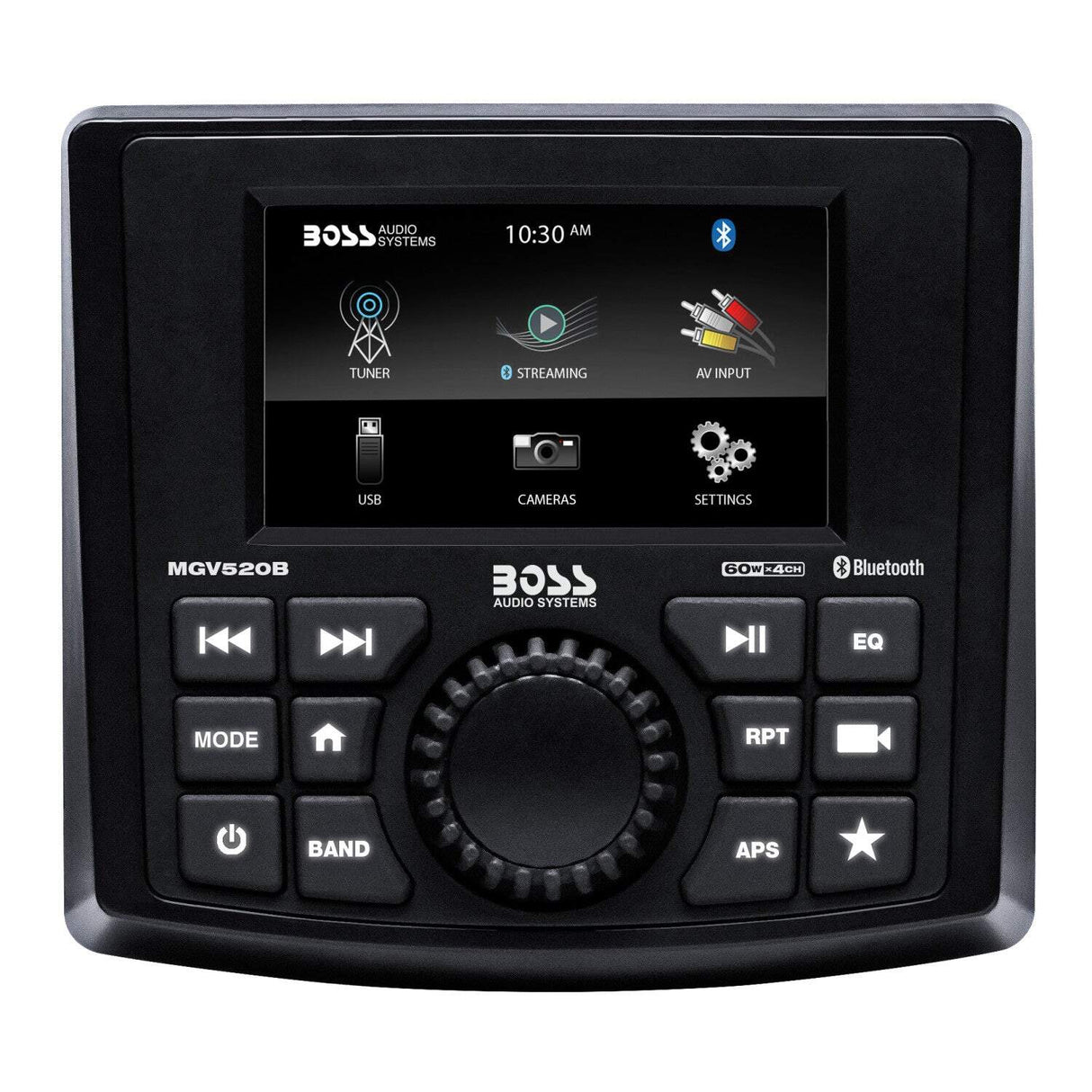 Boss Audio Marine Gauge 3" Screen MECH-LESS Multimedia Player
