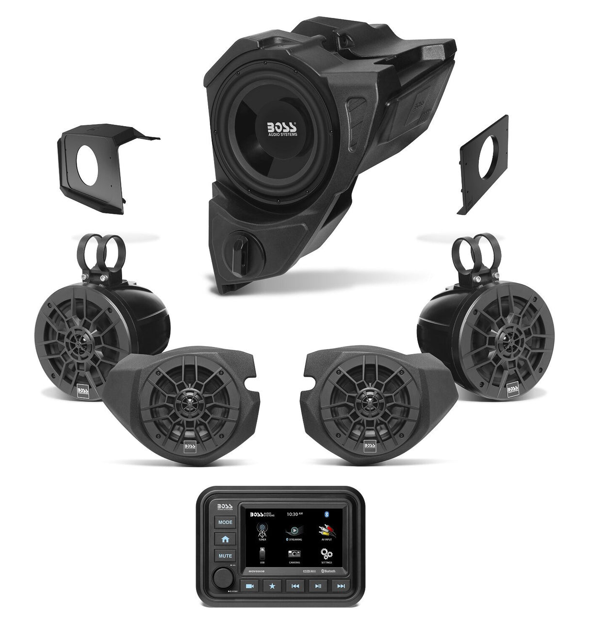 Boss Audio - Polaris RZR XP1000 5-Speaker Audio Kit