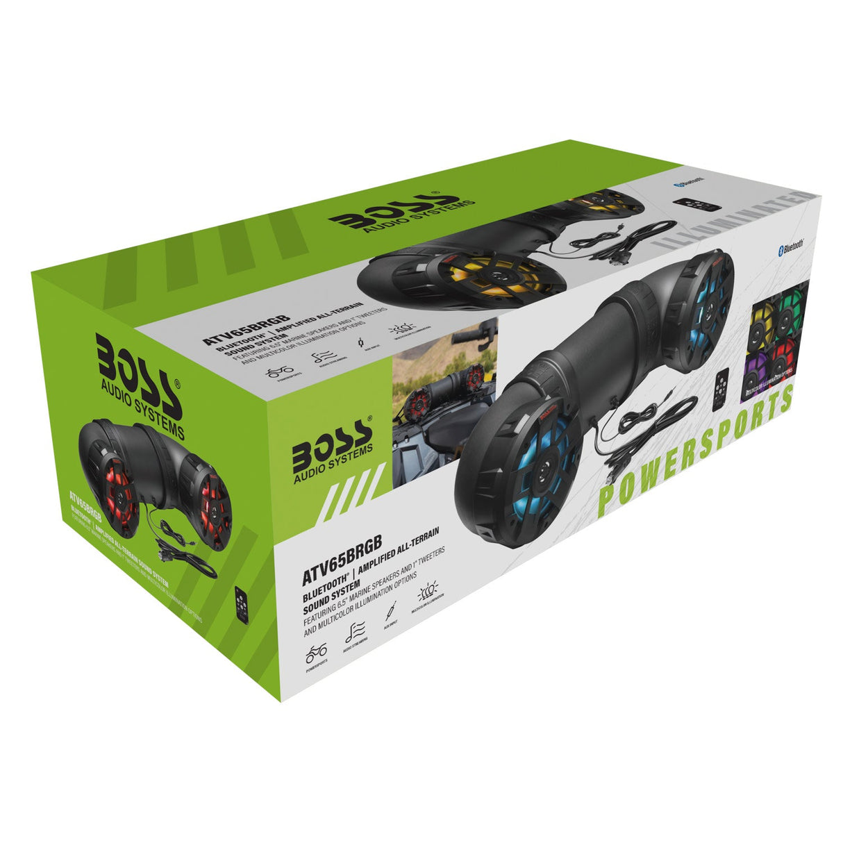 Boss Audio Powersports Plug and Play Audio System with Weather Proof