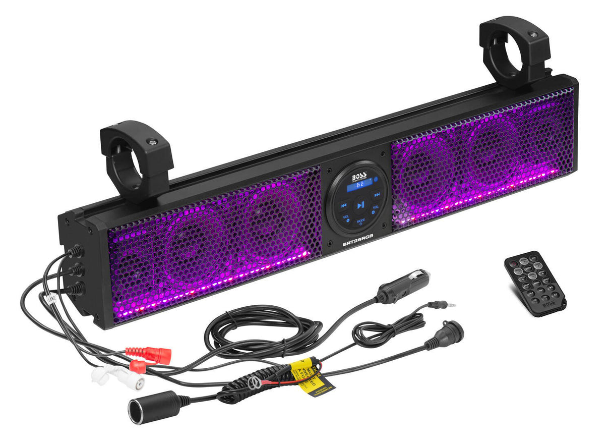 Boss Audio Weatherproof 26 inch IPX5 Rated ATV/UTV Sound bar