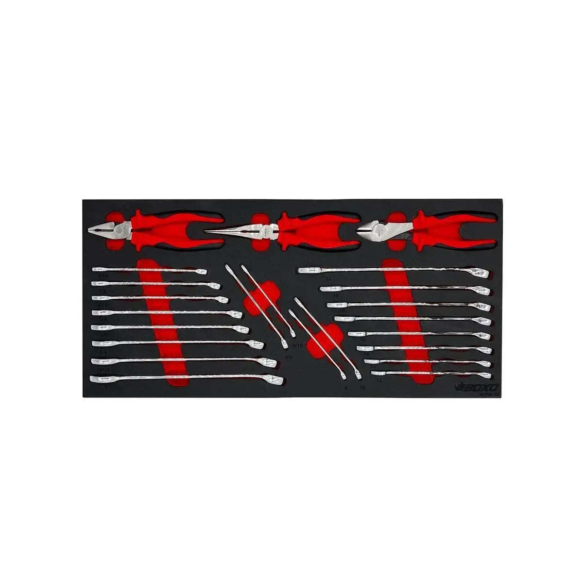 BoxoUSA Metric and SAE UTV 190-Piece Tool Set w/ 5 Drawer Hand Carry Tool Box