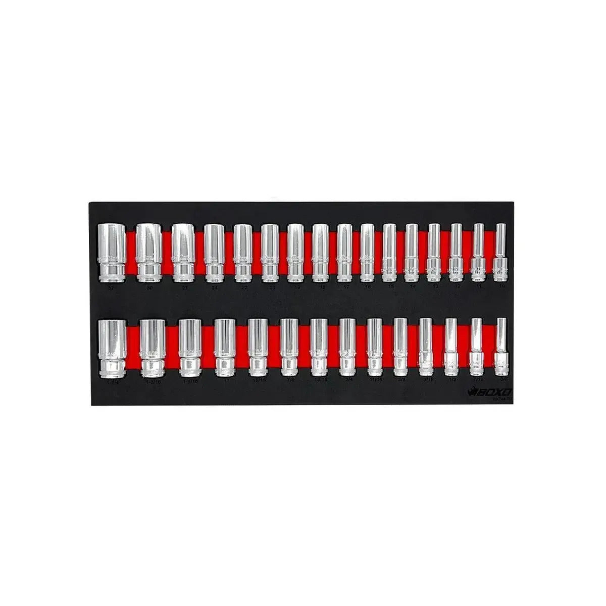 BoxoUSA Metric and SAE UTV Tool Set 258 Piece w/ 5 Drawer Hand Carry Tool Box Pro