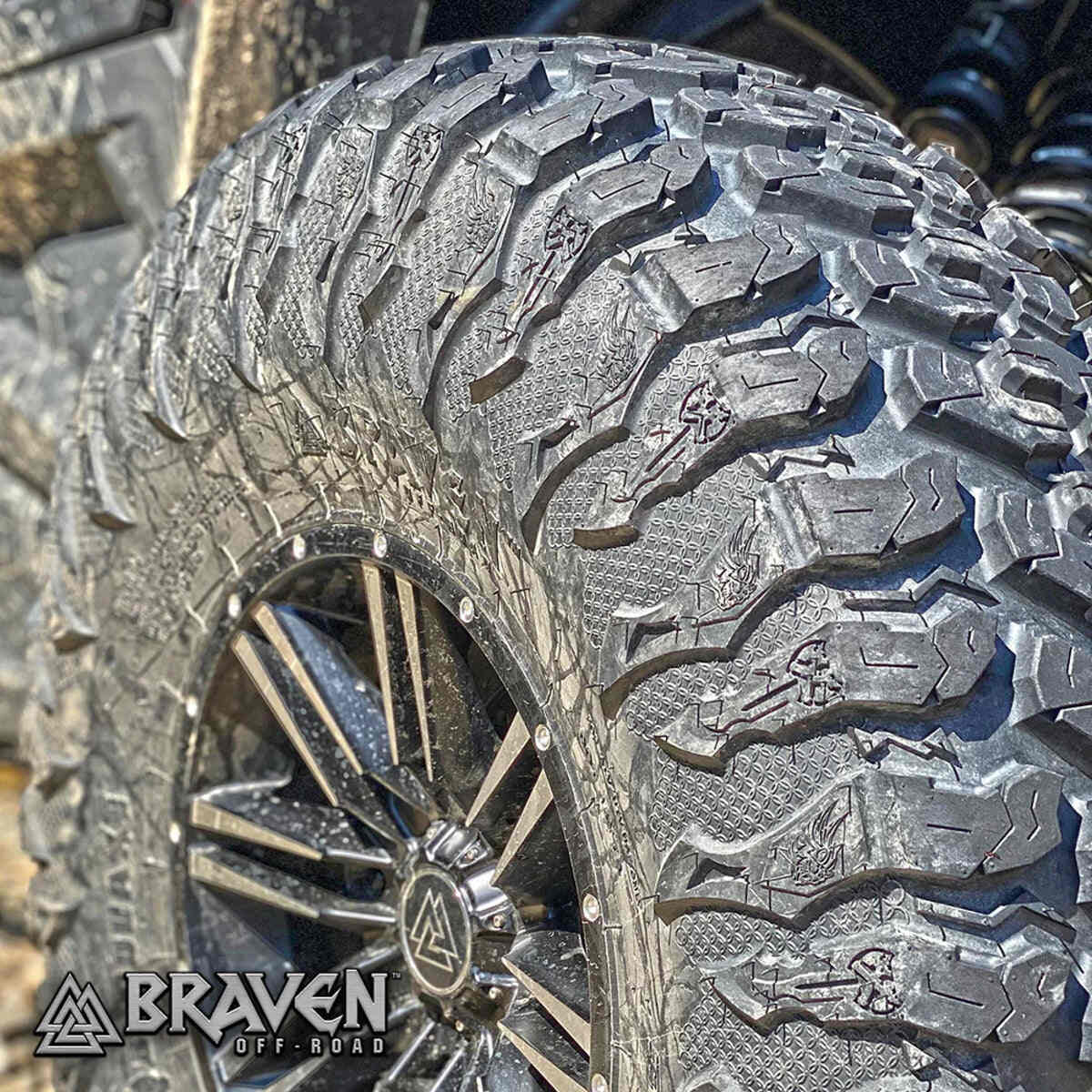 Braven Off-Road Ironside ATV/UTV Wheels - Black