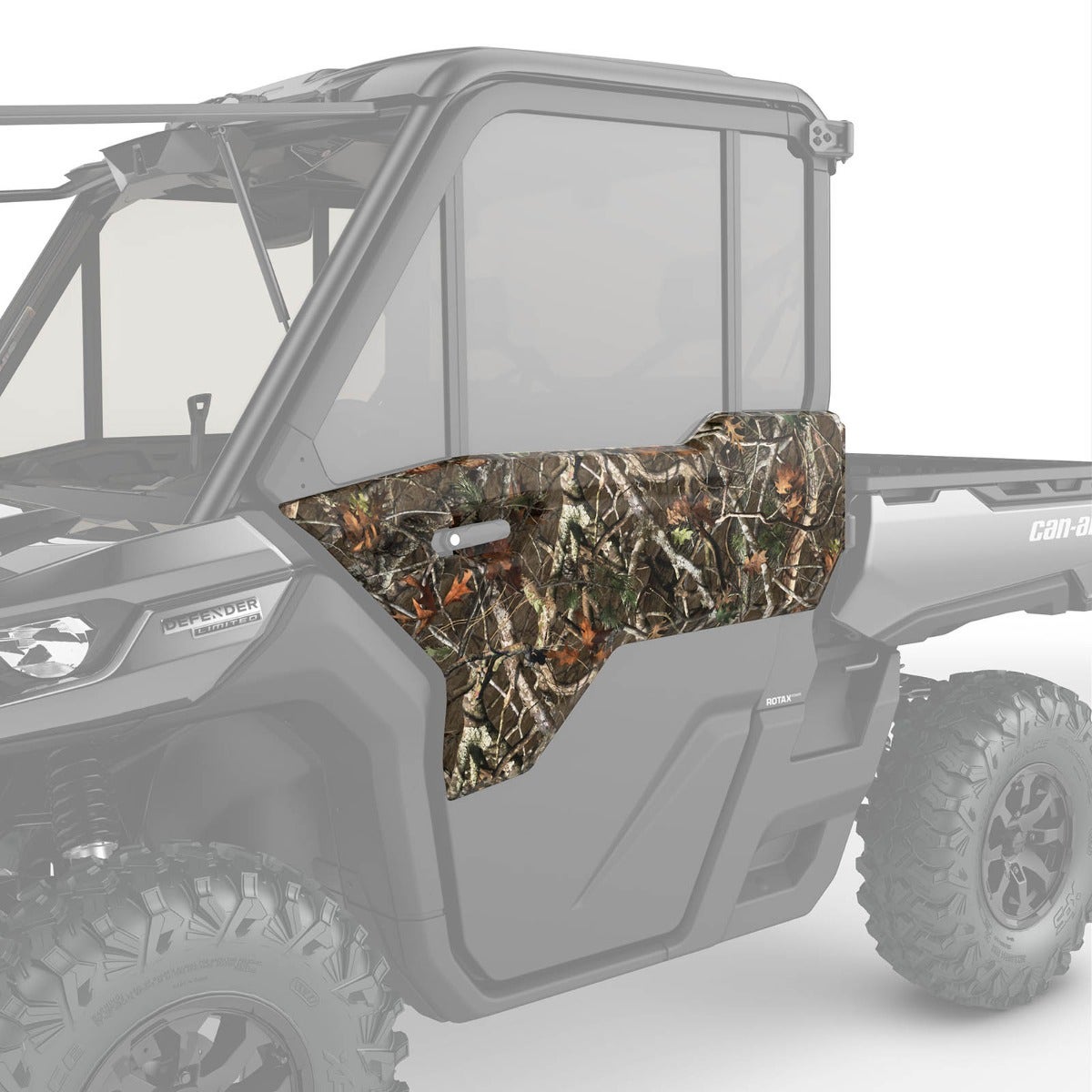 BRP '18-'25 Can-Am Defender Front Left Door Trim - WildLand Camo