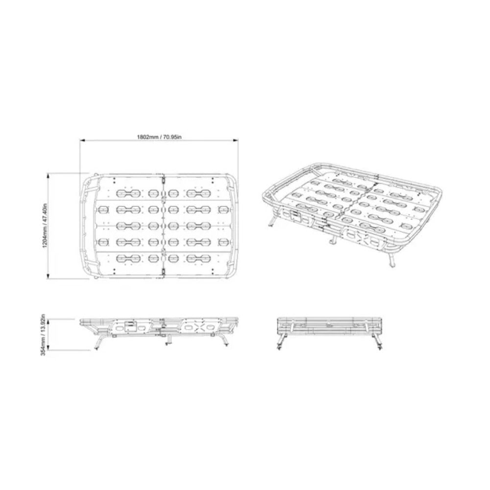 BRP '25-'27 Can-Am Maverick R Max Adventure Roof Rack