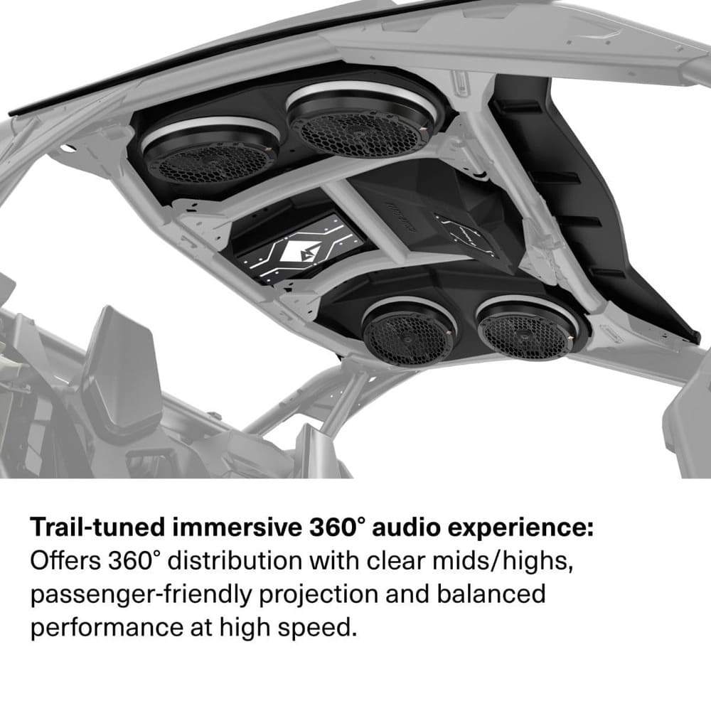BRP '26-'27 Can-Am Maverick X3 Rockford Fosgate Level 4 Audio Roof