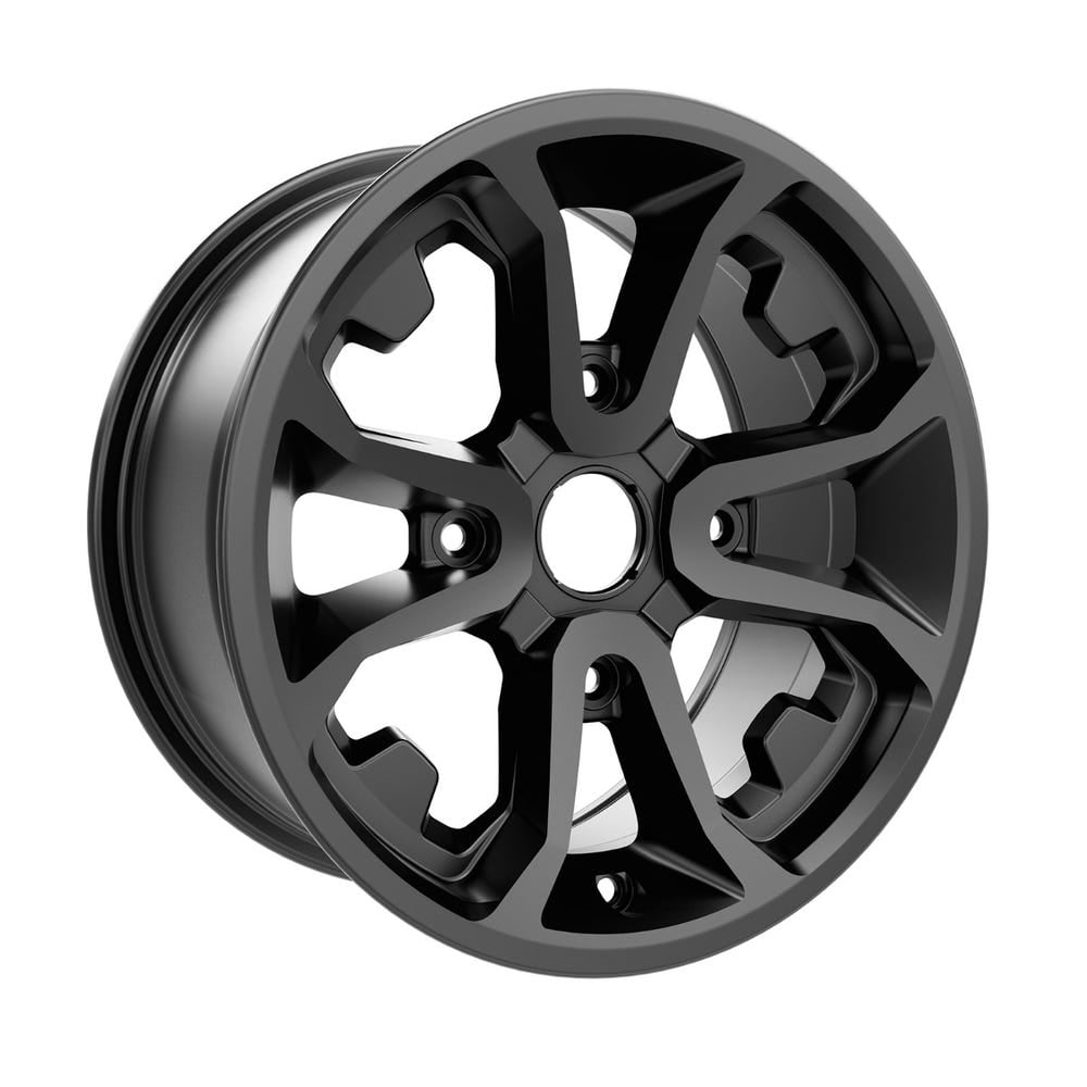 BRP Can-Am Commander Front Rim - Black & Machined