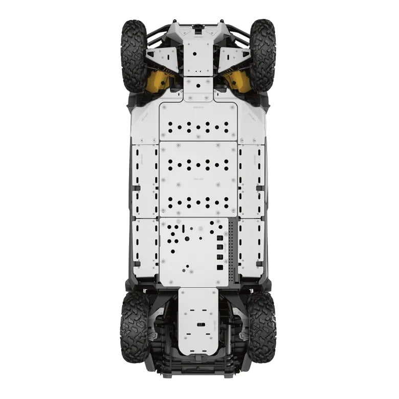BRP Can-Am Commander MAX Lateral Central Skid Plate