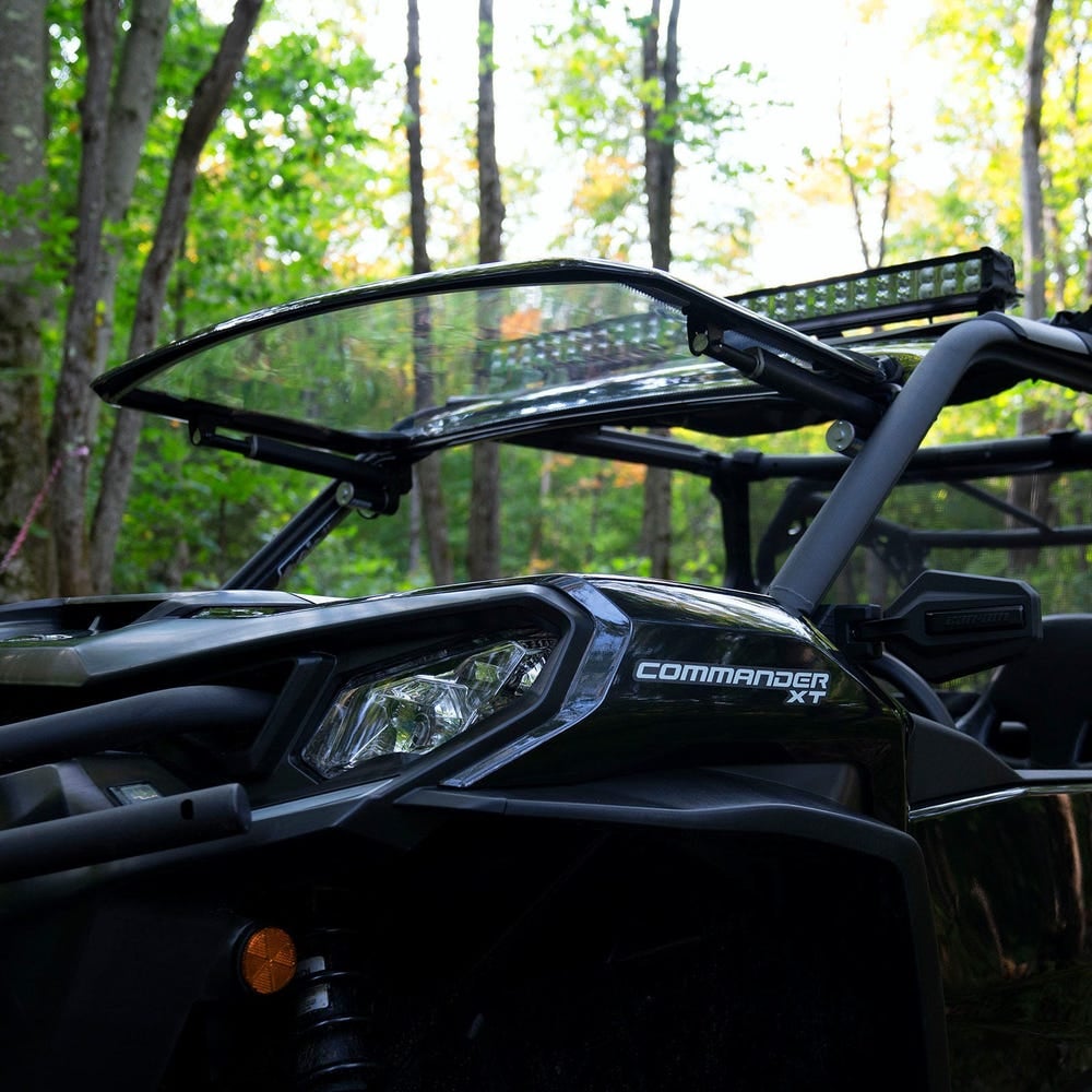 BRP Can-Am Commander Power Flip Windshield