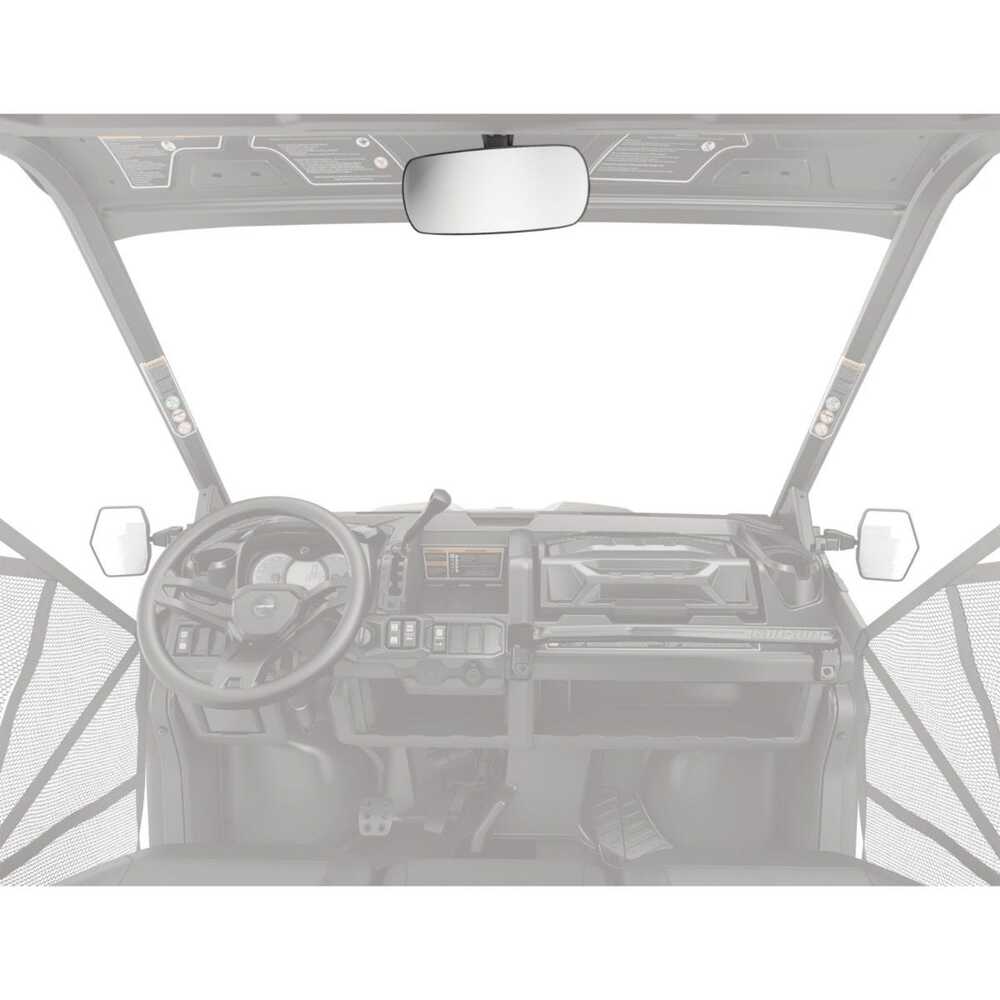 BRP Can-Am Defender/Commander Panoramic Center Mirror