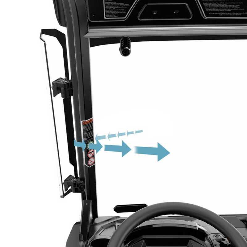 BRP Can-Am Defender Side Wind Deflectors