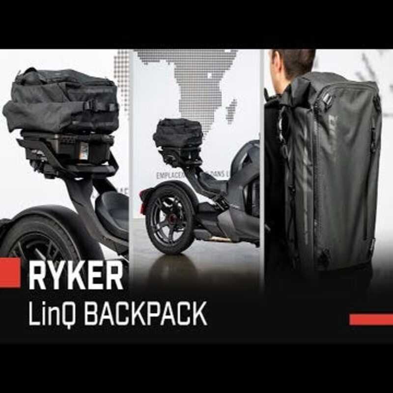 BRP Can-Am LinQ 10.6 Gal (40 L) Urban Bag - Black