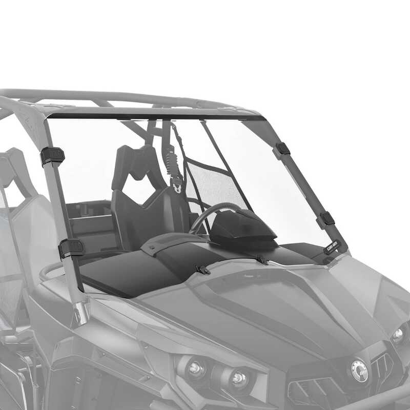 BRP Can-Am Maverick Full Windshield - Hard Coated