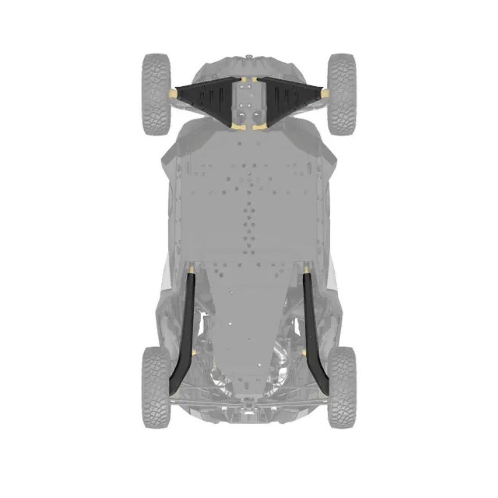 BRP Can-Am Maverick R Hmwpe Front A-Arm & Trailing Arm Protectors