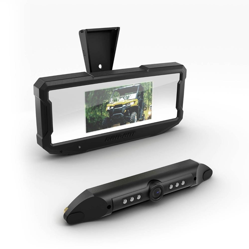 BRP Can-Am Maverick R Rear View Mirror & Camera Monitor