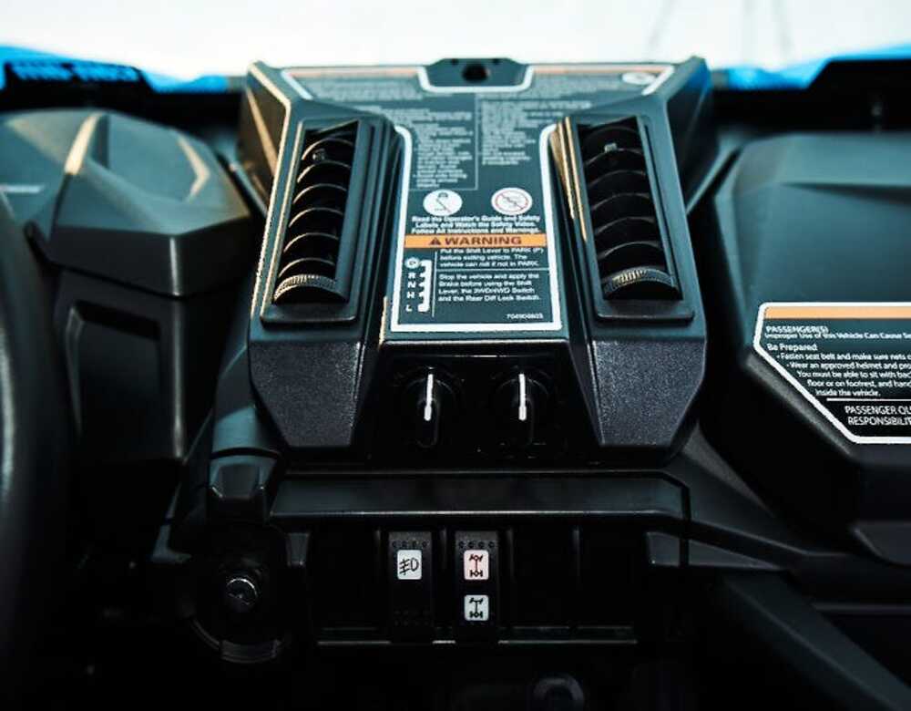 BRP Can-Am Maverick Sport/Trail Defrost, Heat & Ventilation System