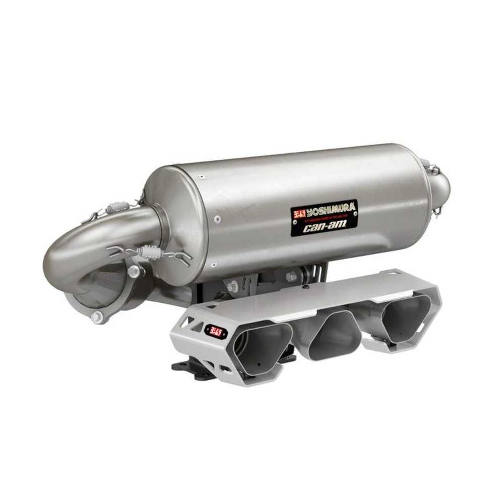 BRP Can-Am Maverick X3 In-Line Triple Yoshimura Slip-On Exhaust
