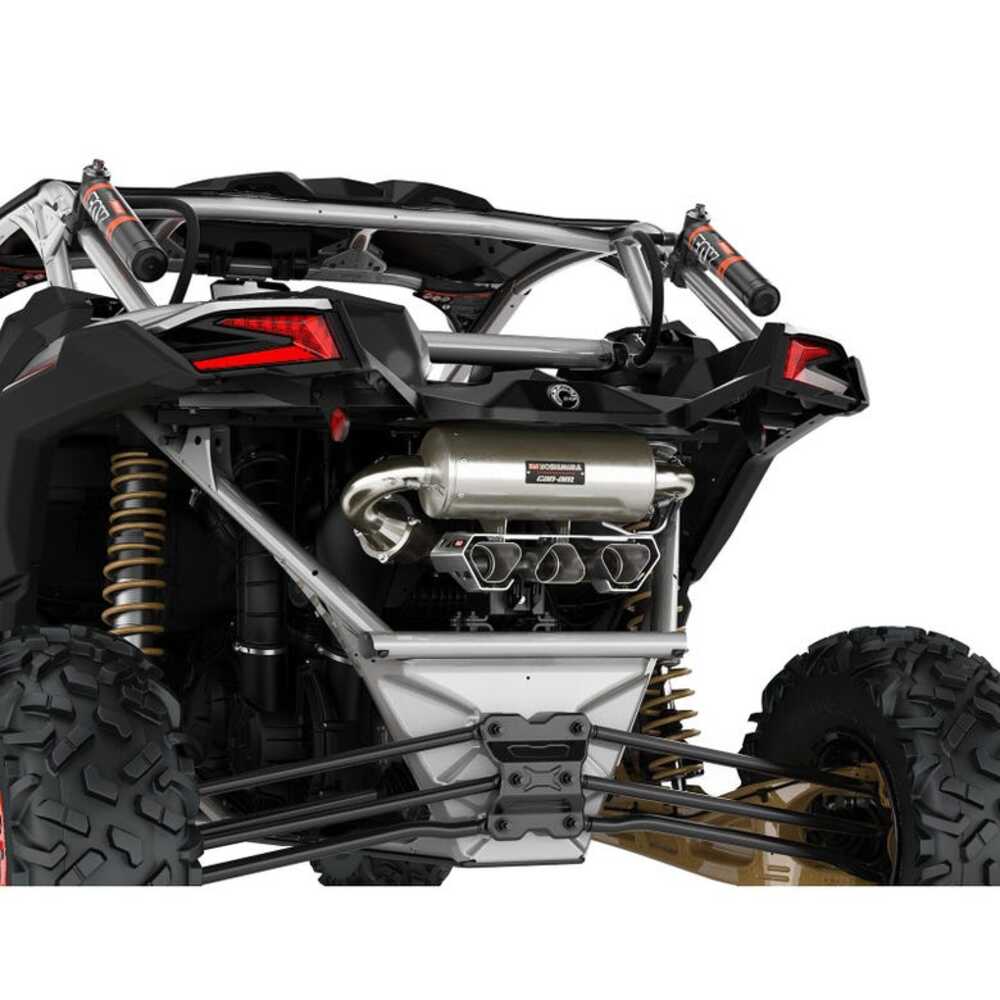 BRP Can-Am Maverick X3 In-Line Triple Yoshimura Slip-On Exhaust