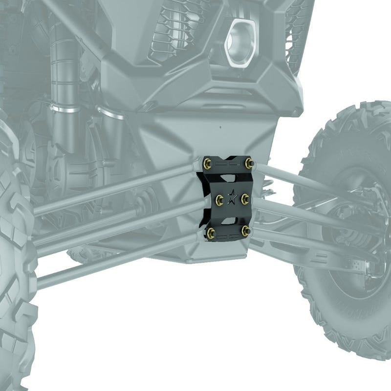 BRP Can-Am Maverick X3 Lonestar Racing Rear Radius Rod Support Plate
