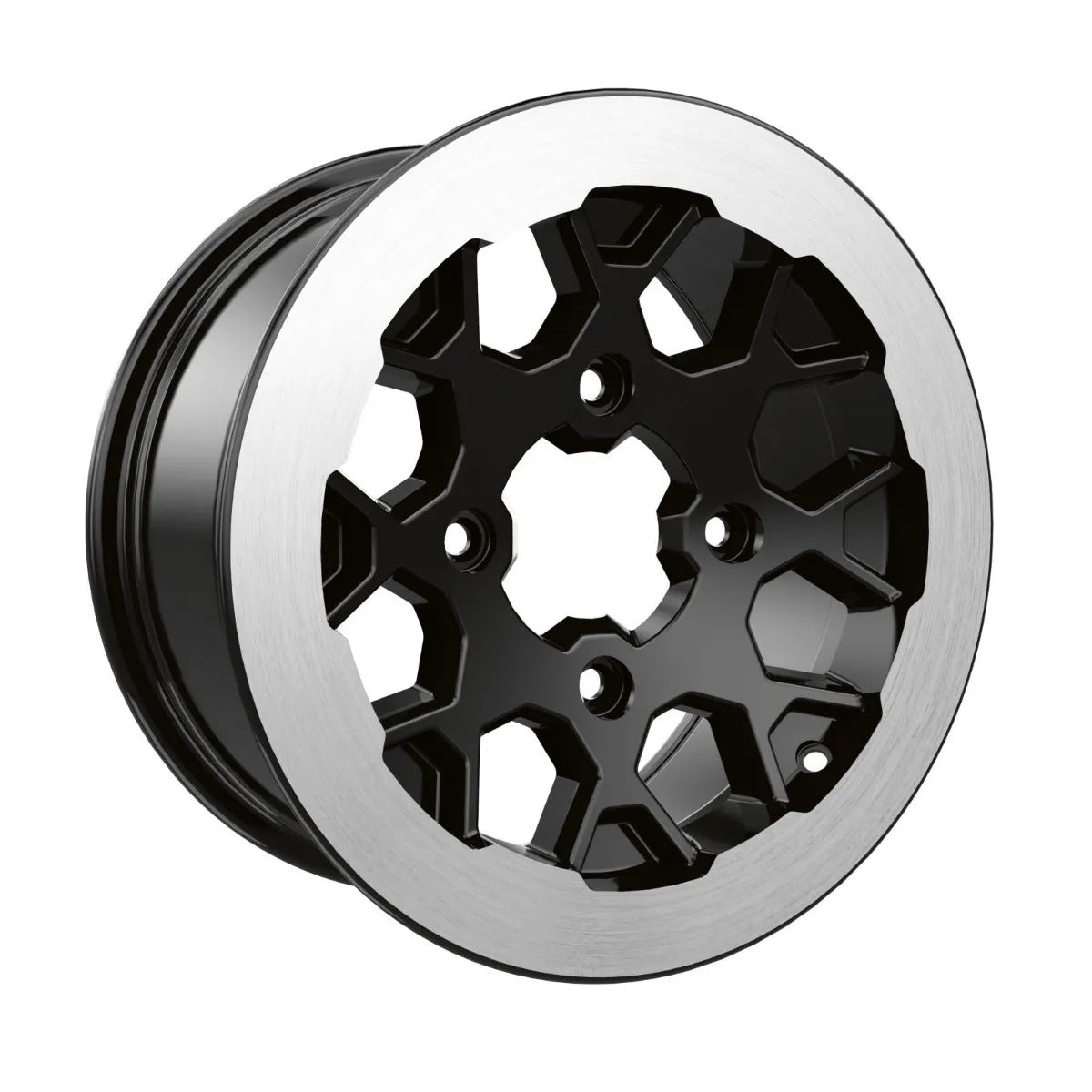 BRP Can-Am Maverick X3 MAX Front/Rear Deep Black Aluminum Wheel 14" x 7"