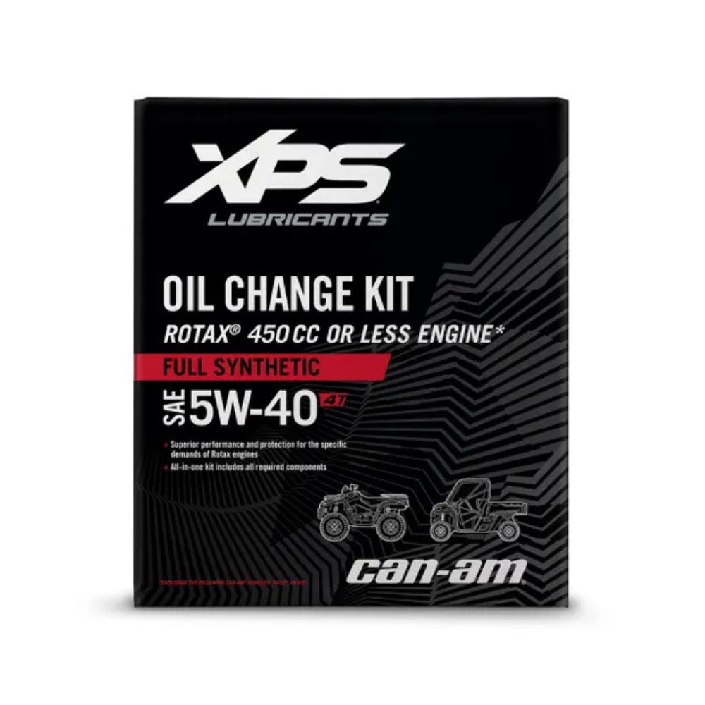BRP Can-Am XPS 4T 5W-40 Full Synthetic Oil Change Kit For Rotax 450 CC Or Less Engine