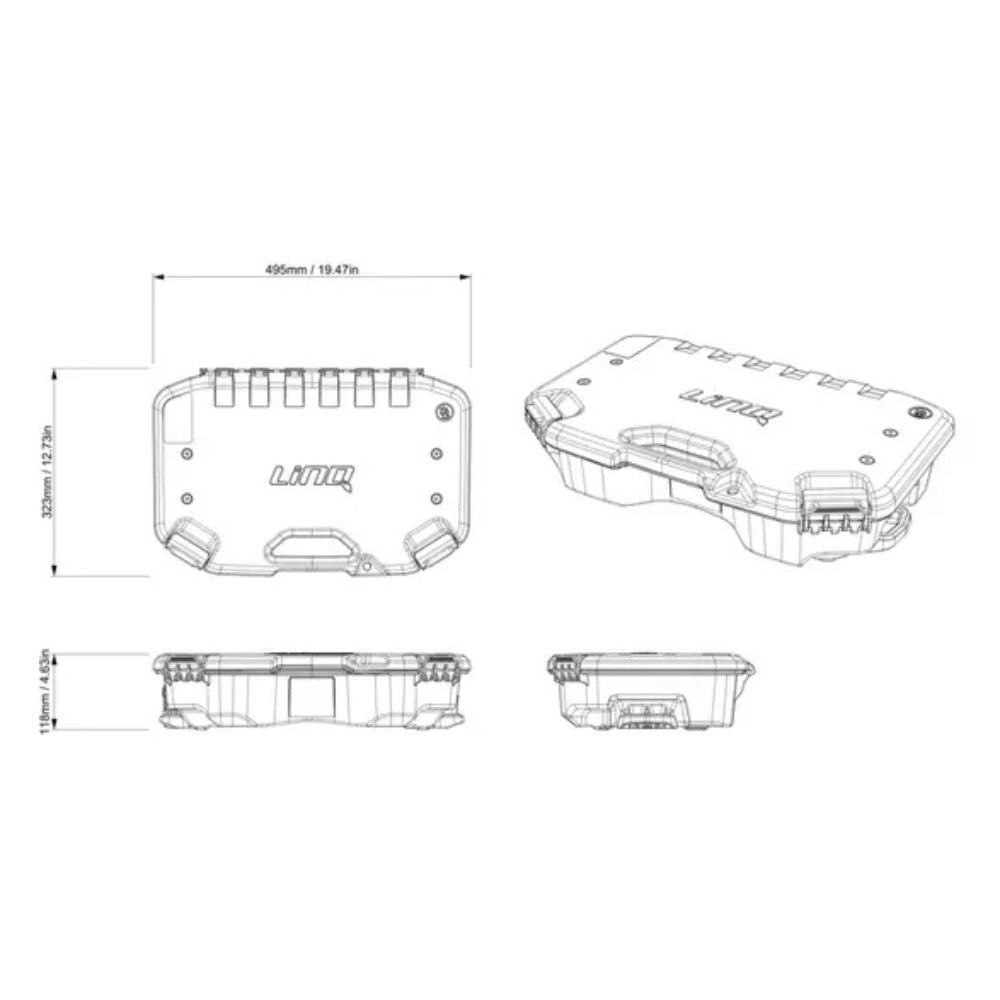 BRP LinQ 2.6 US Gal 10-L Modular Cargo Box