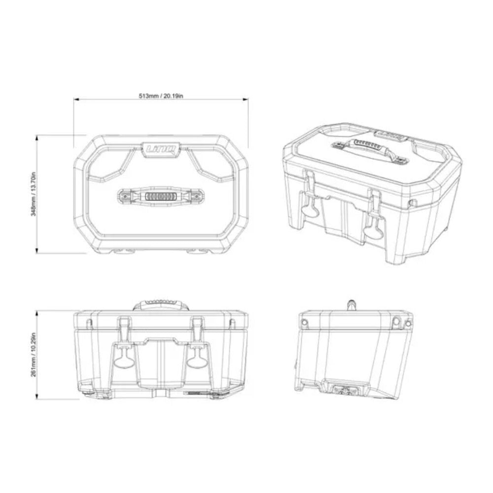 BRP LinQ 4.2 US Gal 16-L Cooler