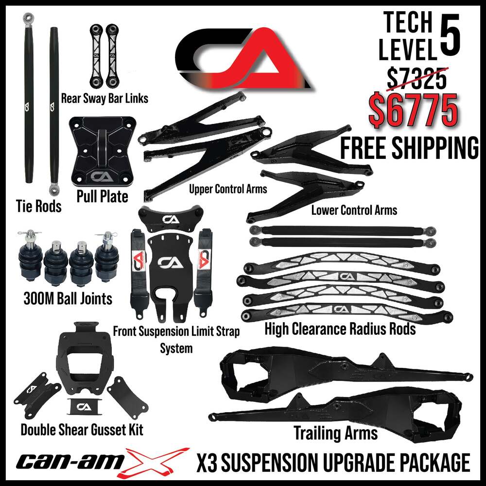 CA Technologies Can-Am Maverick X3 Level 5 Suspension Kit