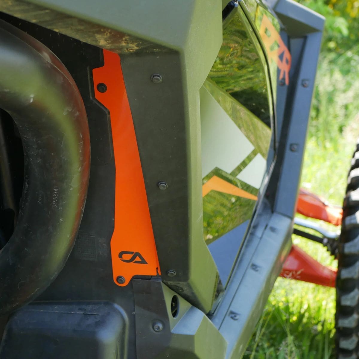 CA Technologies Polaris RZR Pro R Rear Mud Guards