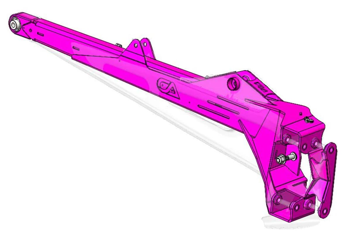 CA Technologies Polaris RZR Pro R Toe Link Delete Trailing Arms