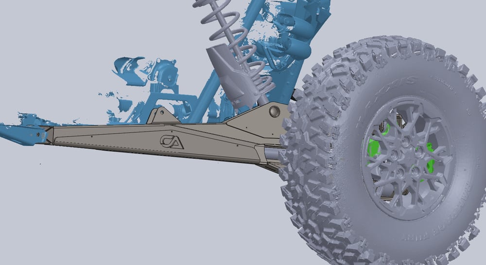 CA Technologies Polaris RZR Pro R Trailing Arms