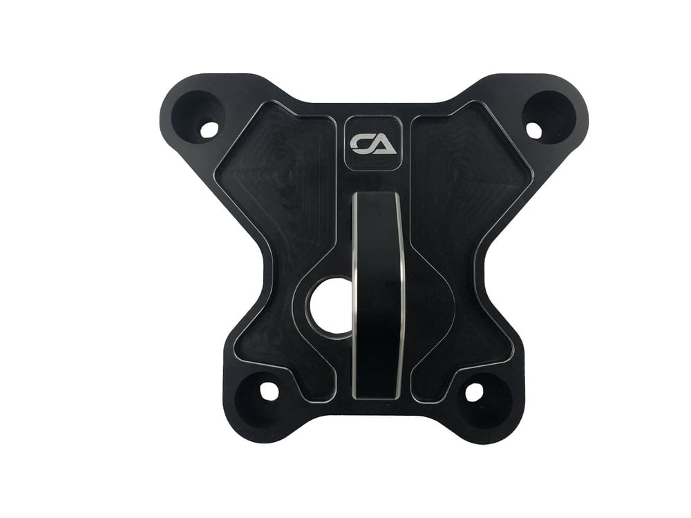 CA Technologies Polaris RZR Turbo S Billet Rear Pull Plate/Radius Rod Plate