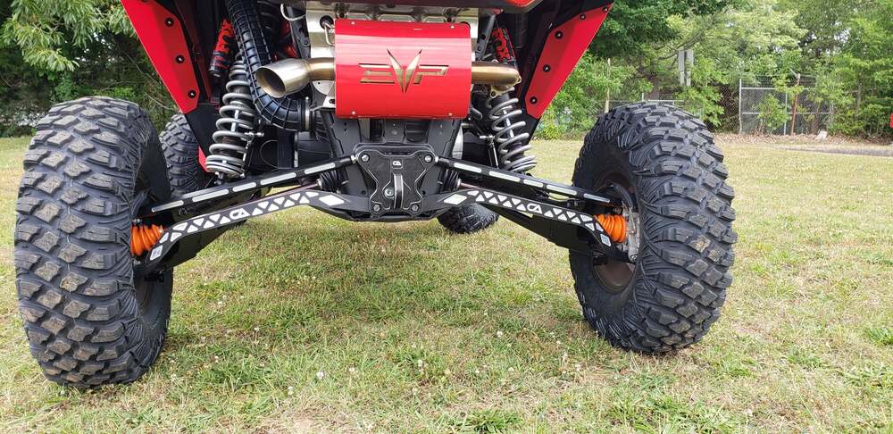 CA Technologies Polaris RZR Turbo S Billet Rear Pull Plate/Radius Rod Plate