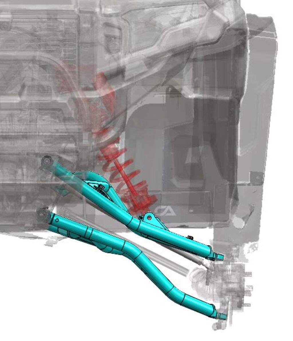CA Technologies Polaris Xpedition Long Travel Control Arm Kit