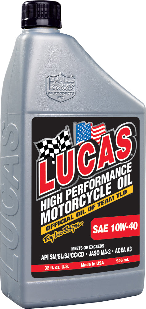 Lucas Oil High Performance Oil 10w40 4t 1 Qt