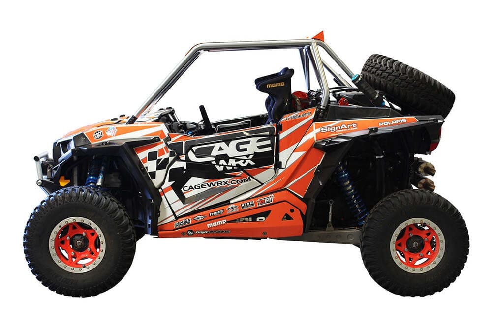 CageWRX '14-'18 Polaris RZR XP 1000 Baja S-pec Roll Cage - Assembled