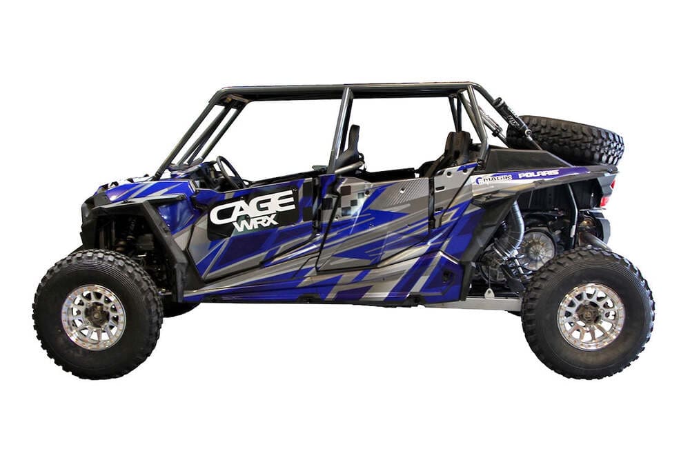 CageWRX '14-'18 Polaris RZR XP4 1000 Baja Spec Roll Cage - Assembled
