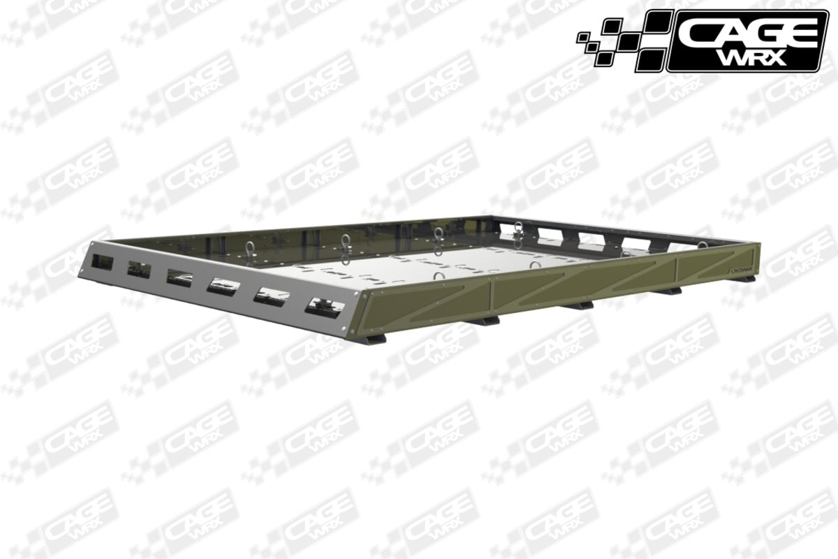 CageWRX '14-'23 Polaris RZR XP 1000/XP Turbo/XP Turbo S 4 Seat Baja Spec Roof Rack Kit